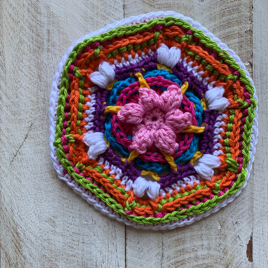 The Mandala Coasters Crochet Kit - DMC