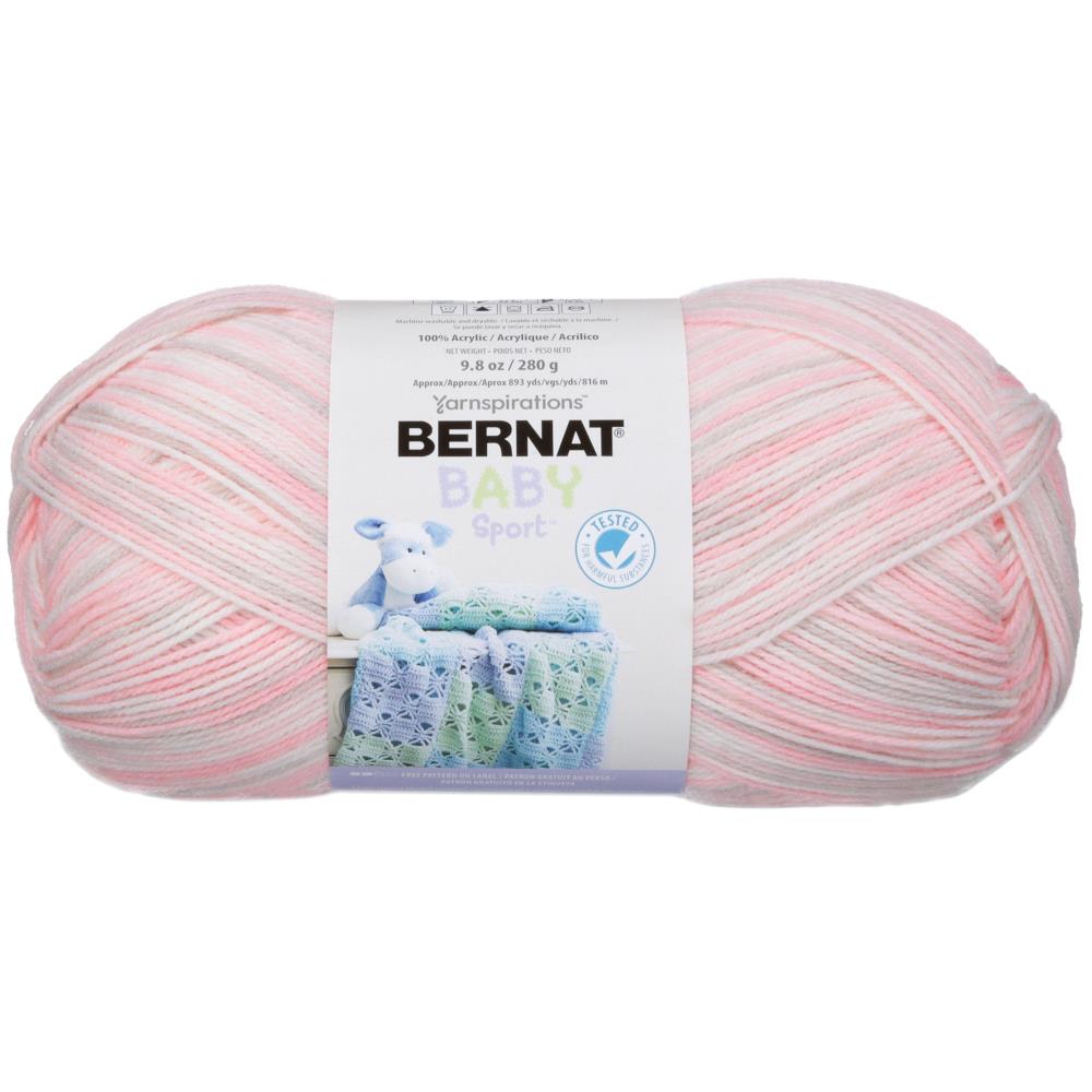 Bernat Baby Sport Big Ball Yarn - Solid Colours & Ombres