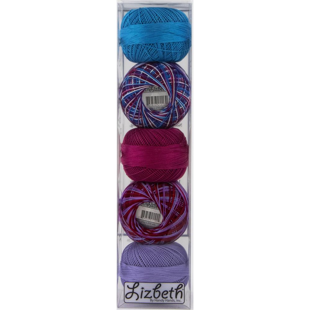 Handy Hands Lizbeth Size 20 Metallic & Crochet Cotton Pack