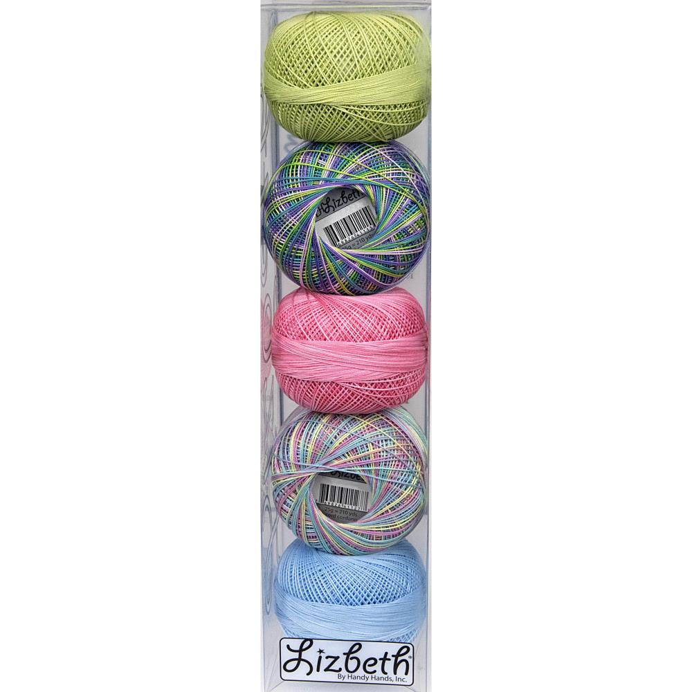 Handy Hands Lizbeth Size 20 Metallic & Crochet Cotton Pack