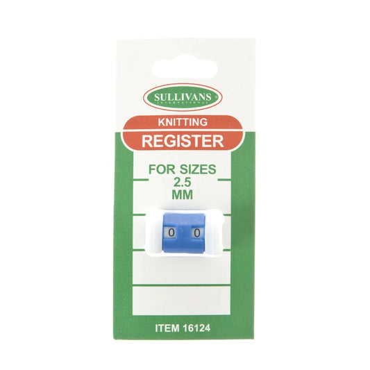 Sulivans Knitting Register (row counter)