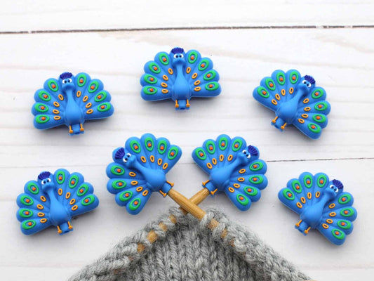 Happy Peacock | Stitch Stoppers