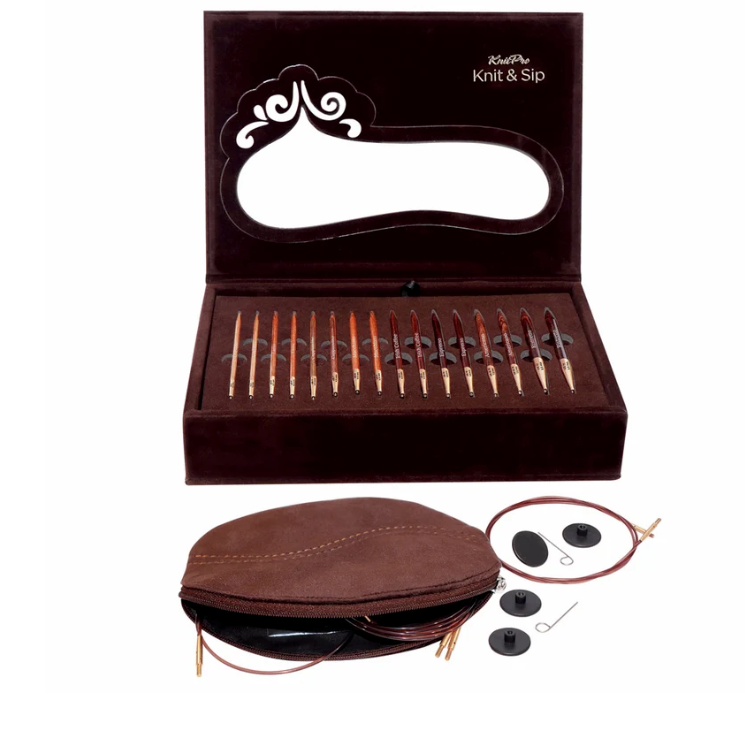 KnitPro Knit and Sip Needles Gift Set