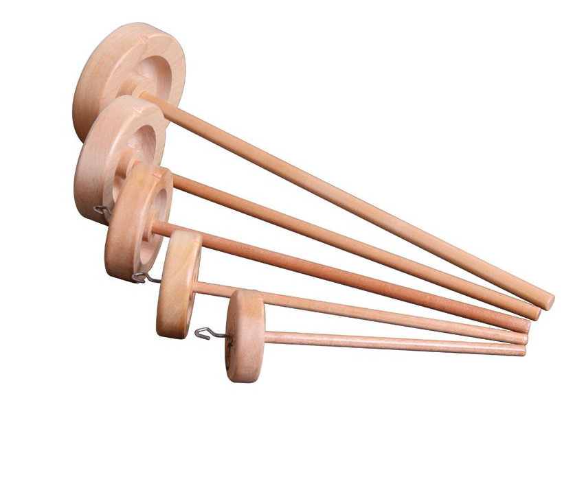 Top Whorl Spindle Lacquered