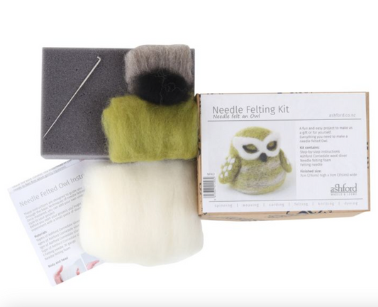 Needle Felting Kit - Owl