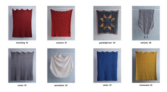 Brooklyn Tweed’s Knit and Crochet Blankets