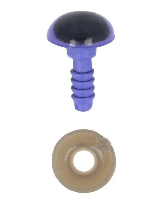 Animal eyes - safety eyes coloured 8mm