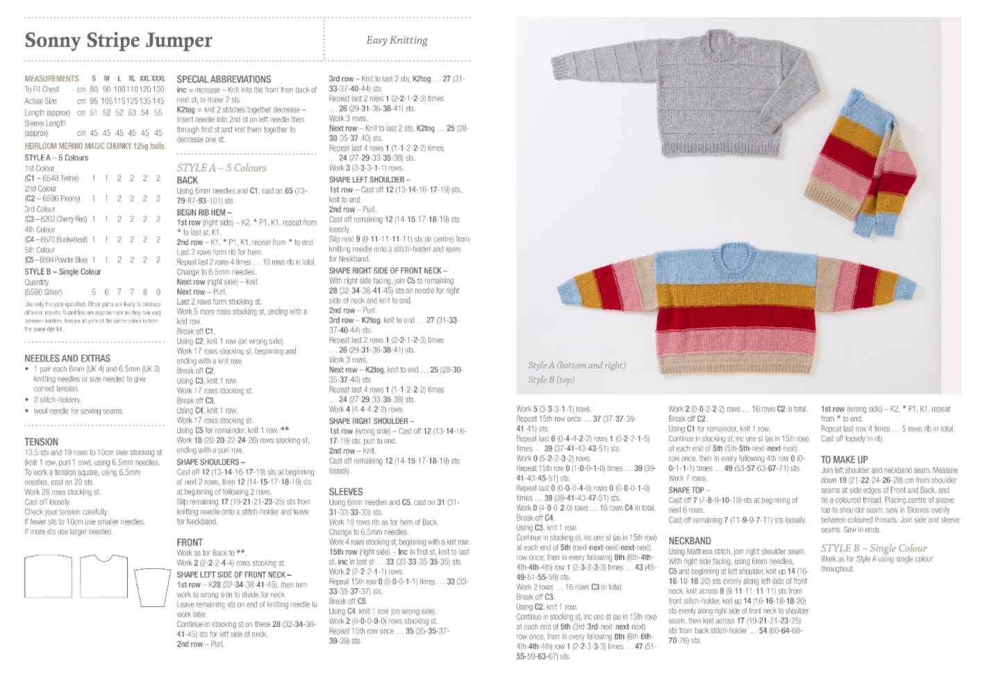 HEIRLOOM SONNY STRIPE JUMPER - 012
