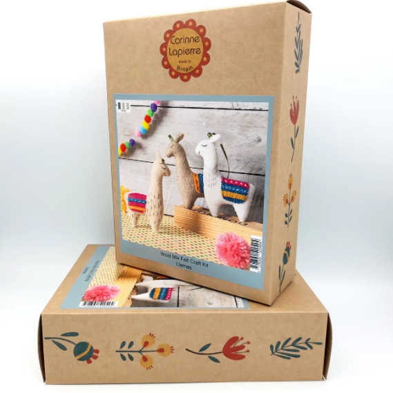 Llamas Felt Craft Kit