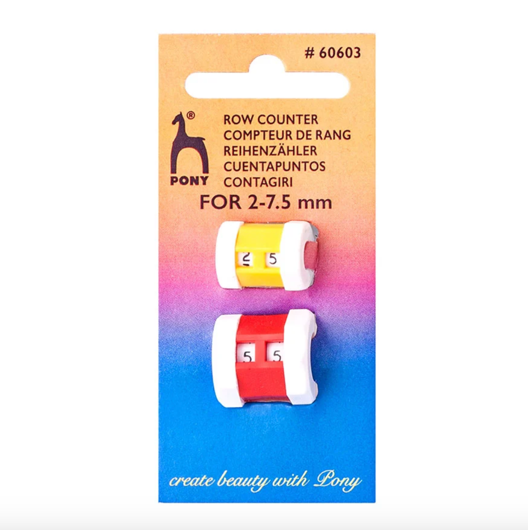 PONY ROW COUNTER 2-7.50MM