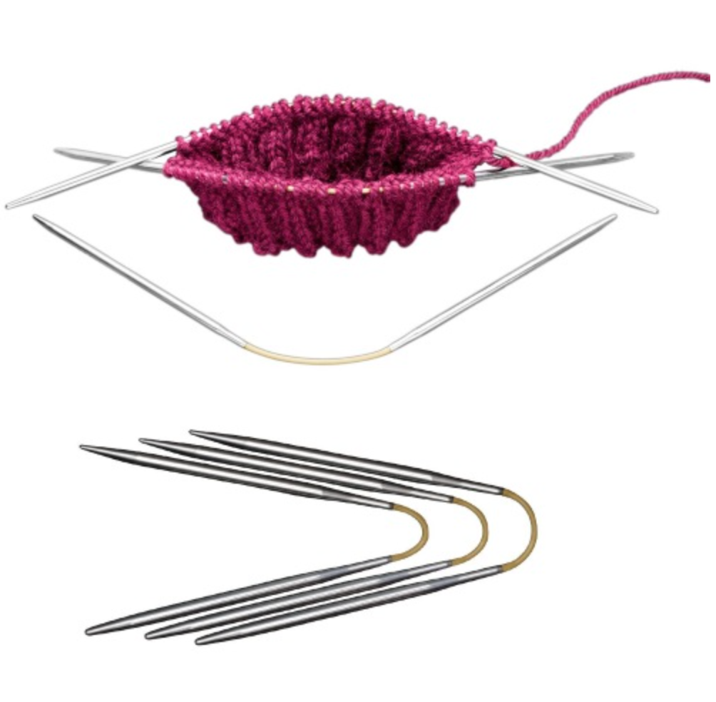 ADDI CRASY TRIO LONG METAL NEEDLES 21CM