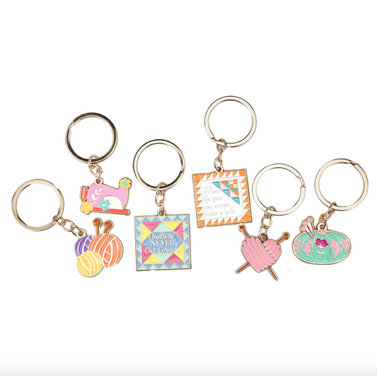 SEW TASTY METAL KEY RING