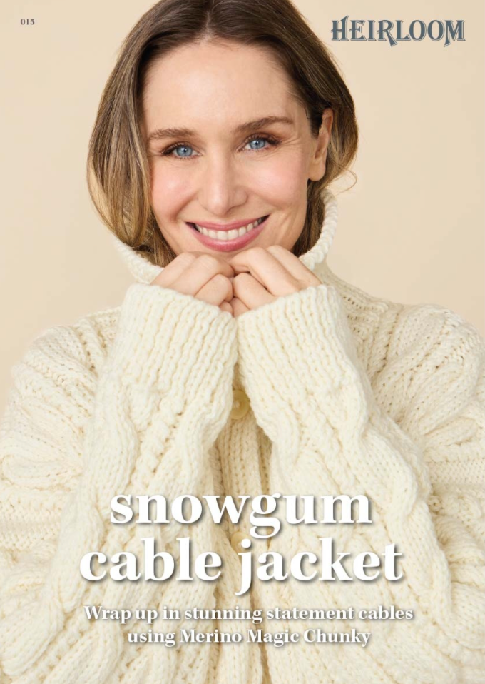 SNOWGUM CABLE JACKET - 015