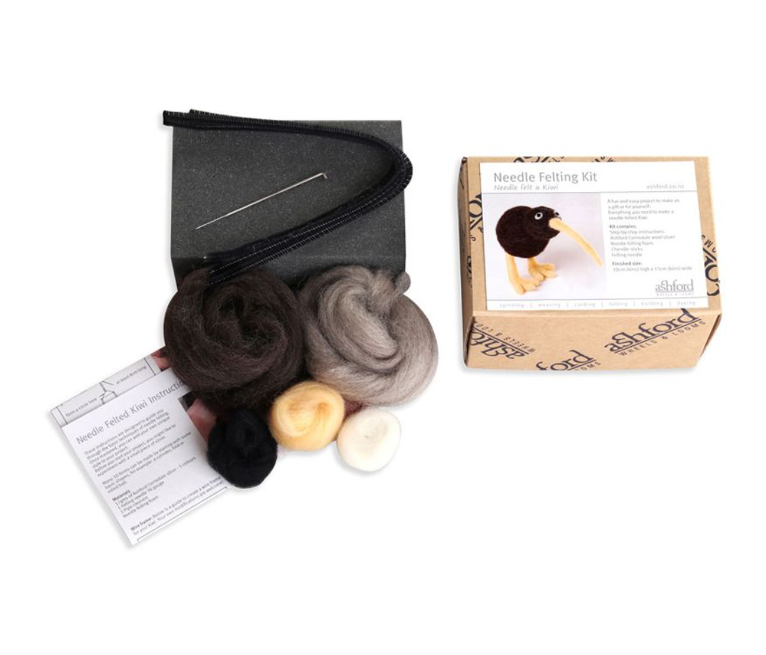 Needle Felting Kit Kiwi