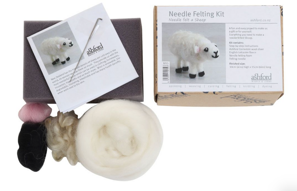 Needle Felting Kit - Sheep
