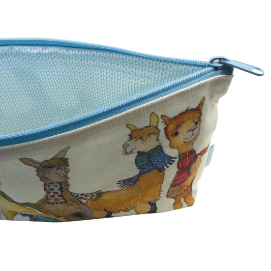 Sock Knitters, Zipped Pouch