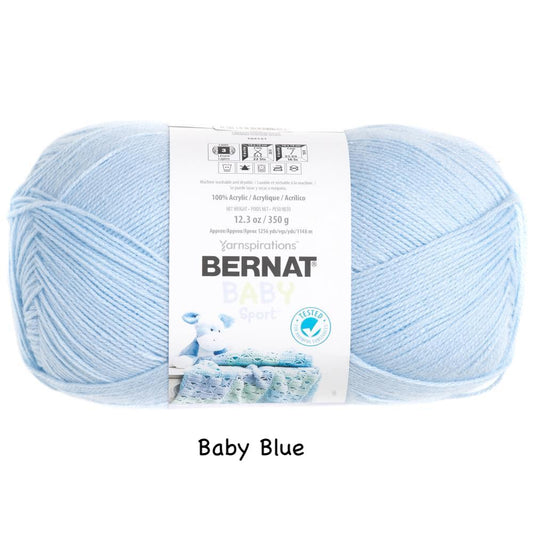 Bernat Baby Sport Big Ball Yarn - Solid Colours & Ombres