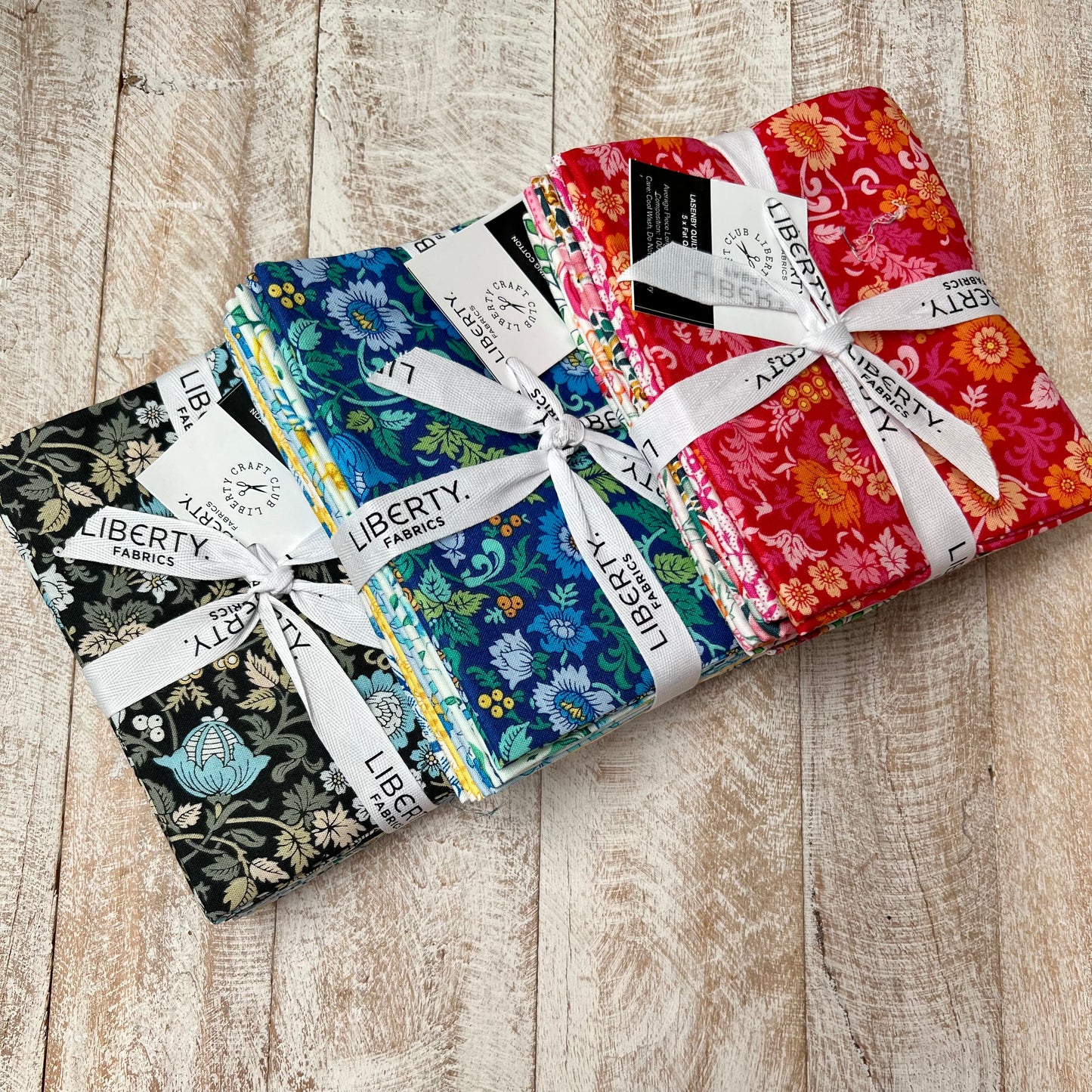 Liberty Fabric Fat Quarter Bundles - The Artists Home Collection