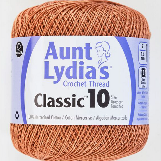 Aunt Lydia's Classic 10 Crochet Cotton