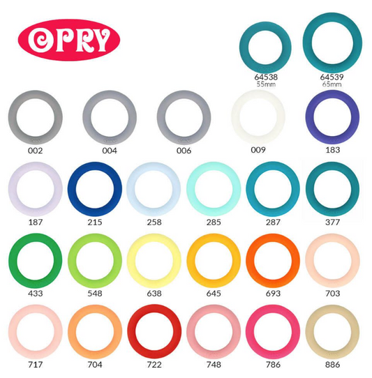 Opry silicone teething ring