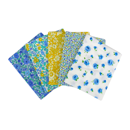 Liberty Fabric Fat Quarter Bundles - Flower Show Sunrise