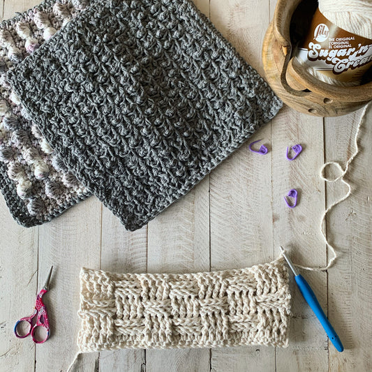 Textured Washer Trio