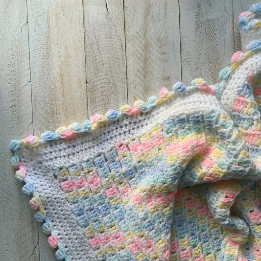Block Stitch Baby Blankie!