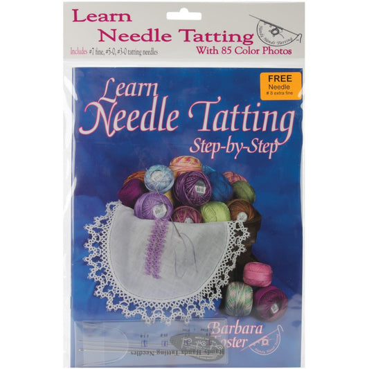 Learn Needle Tatting Kit (7.0, 5.0 & 3.0Tatting Needle)