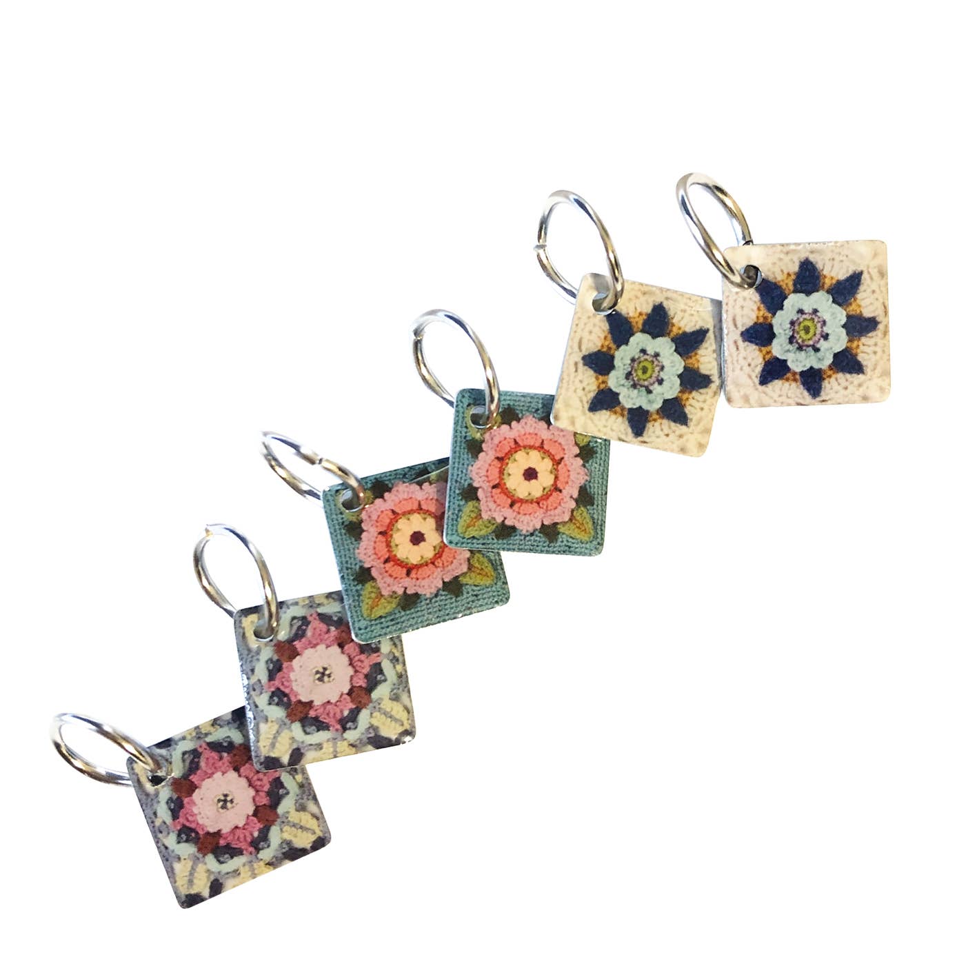 Fruit Garden Stitch Markers In A Tin (Set of 6)