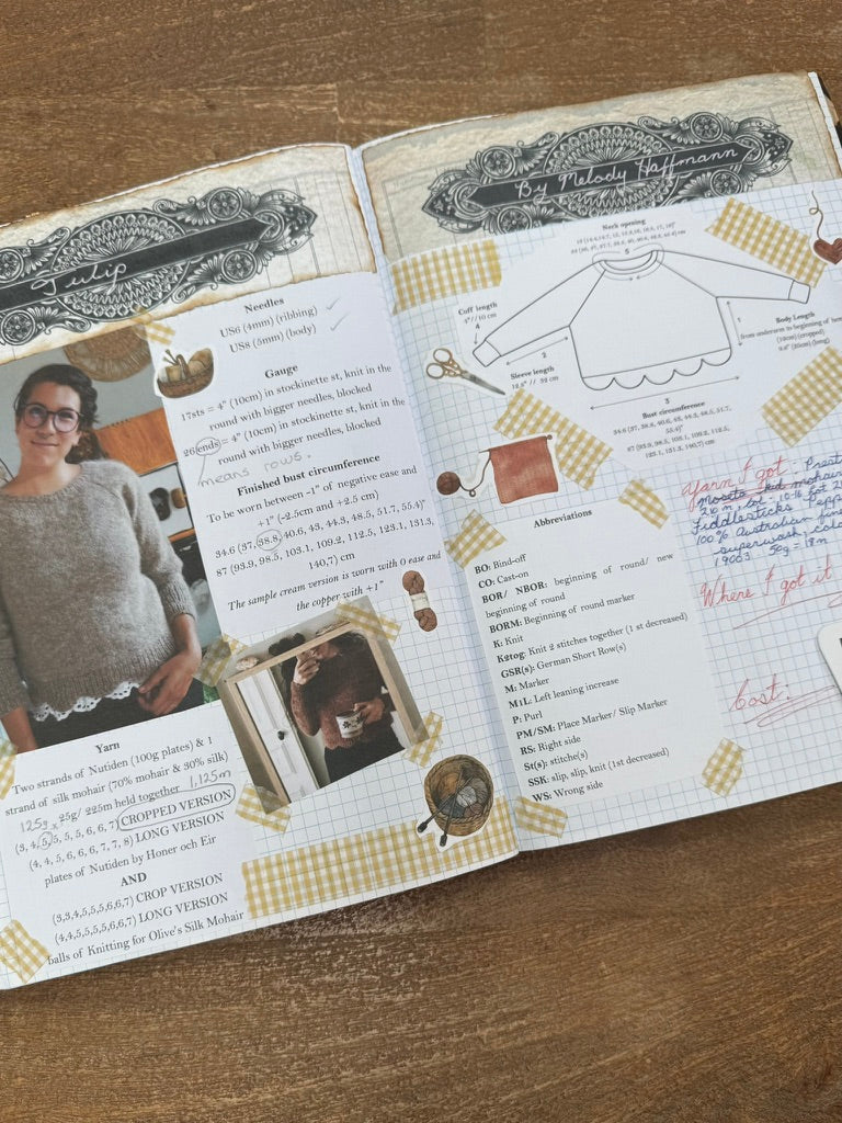 Create Your Own Knitting/Crochet Grimoire with Victoria