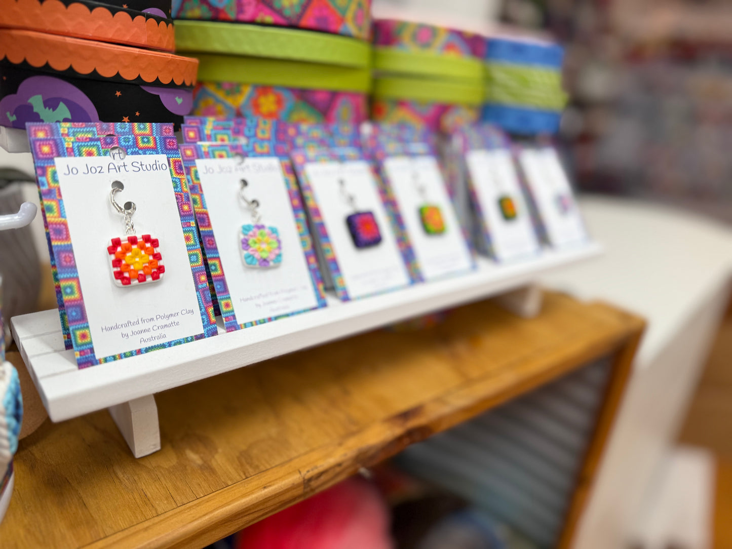 Granny Square Stitch Markers