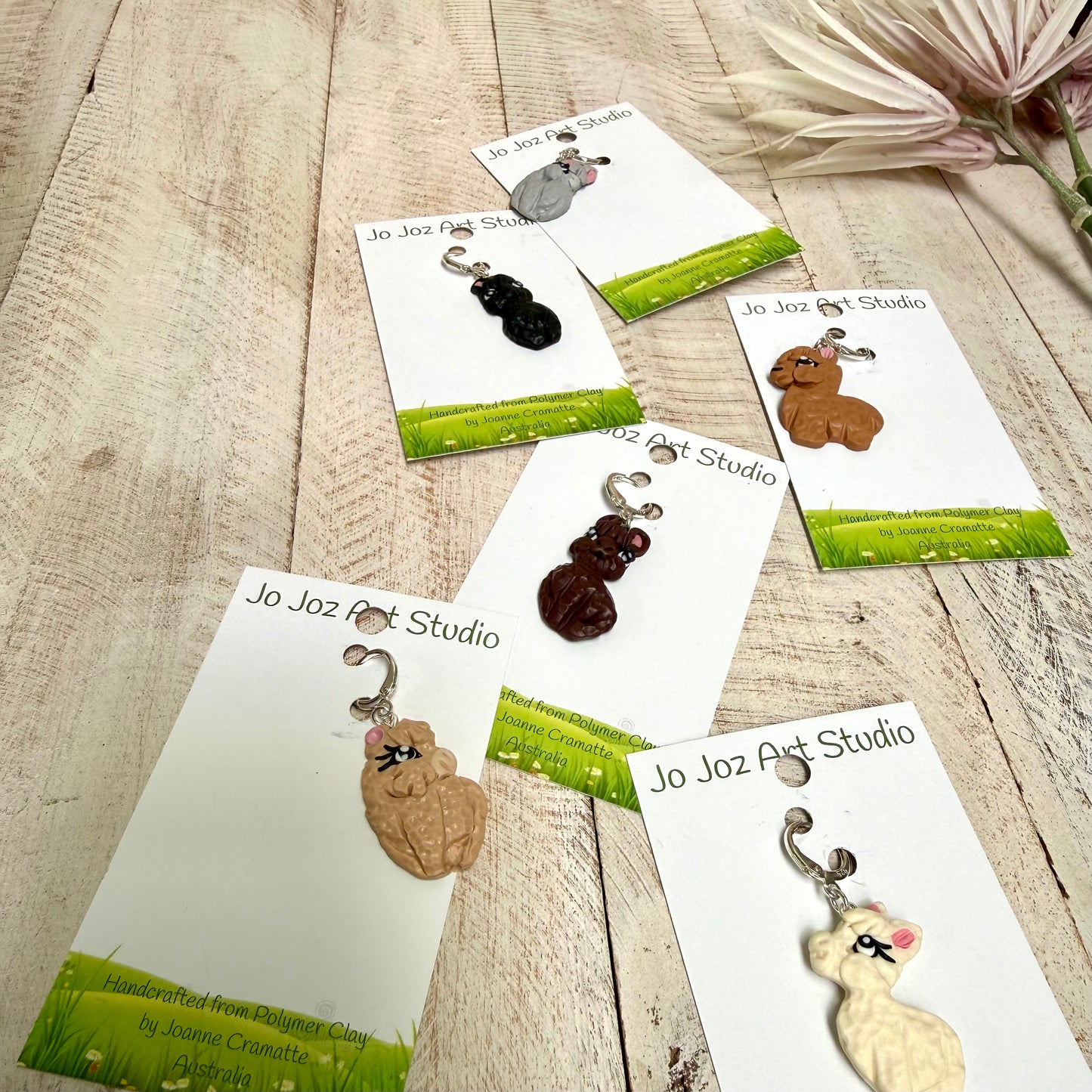 Alpaca Stitch Markers