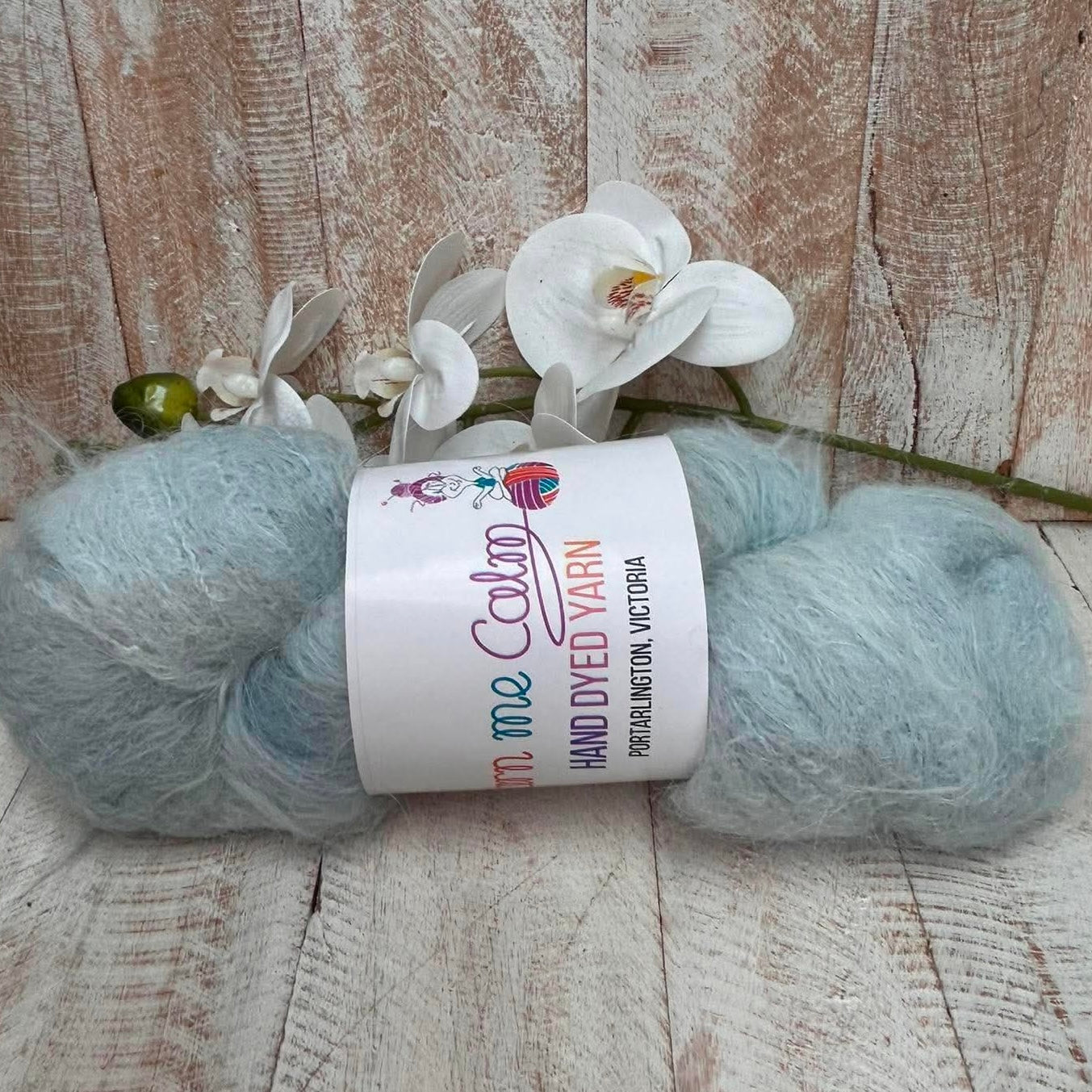 Hand Dyed Brushed Alpaca/Merino by YMC