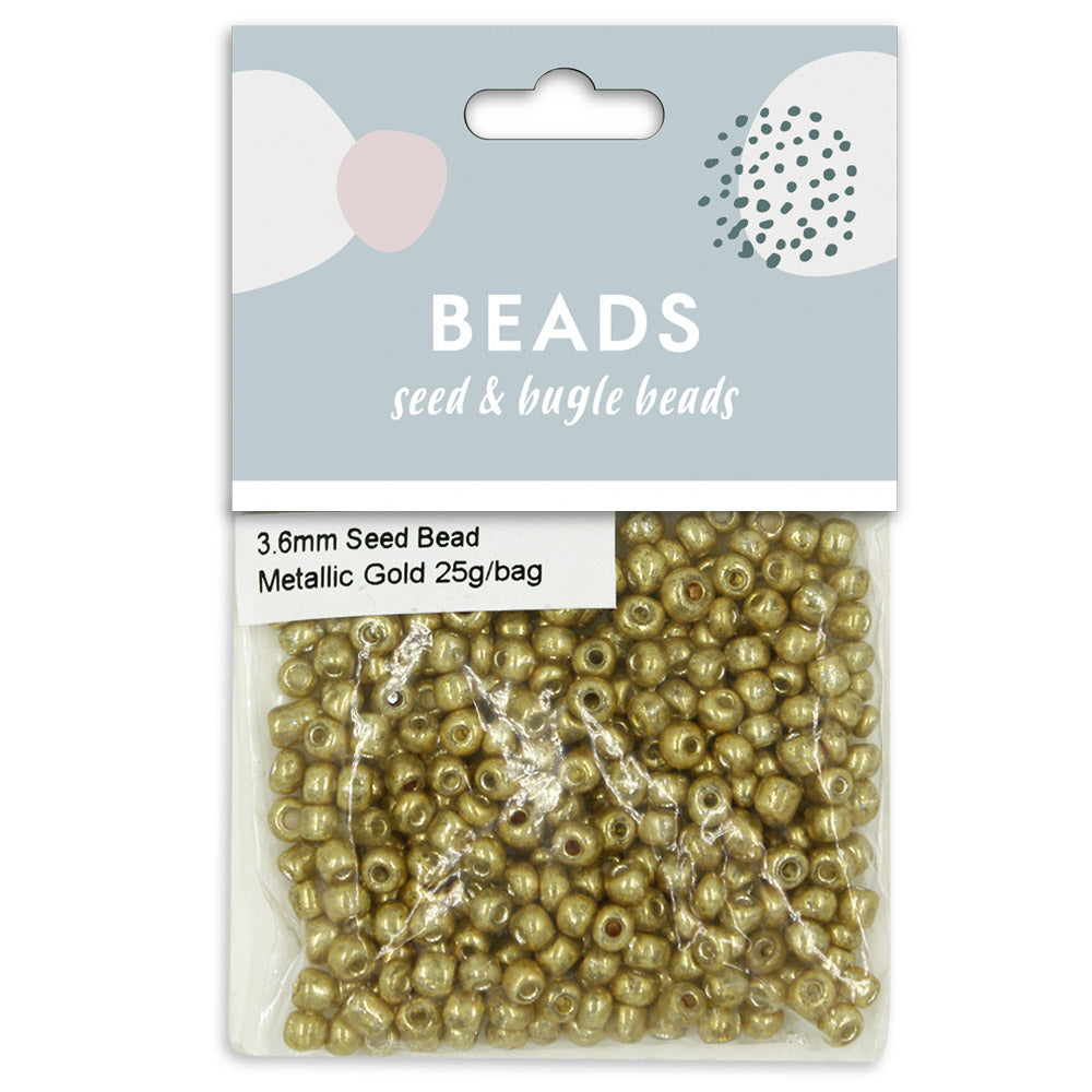 Glass Seed Beads 3.6 mm