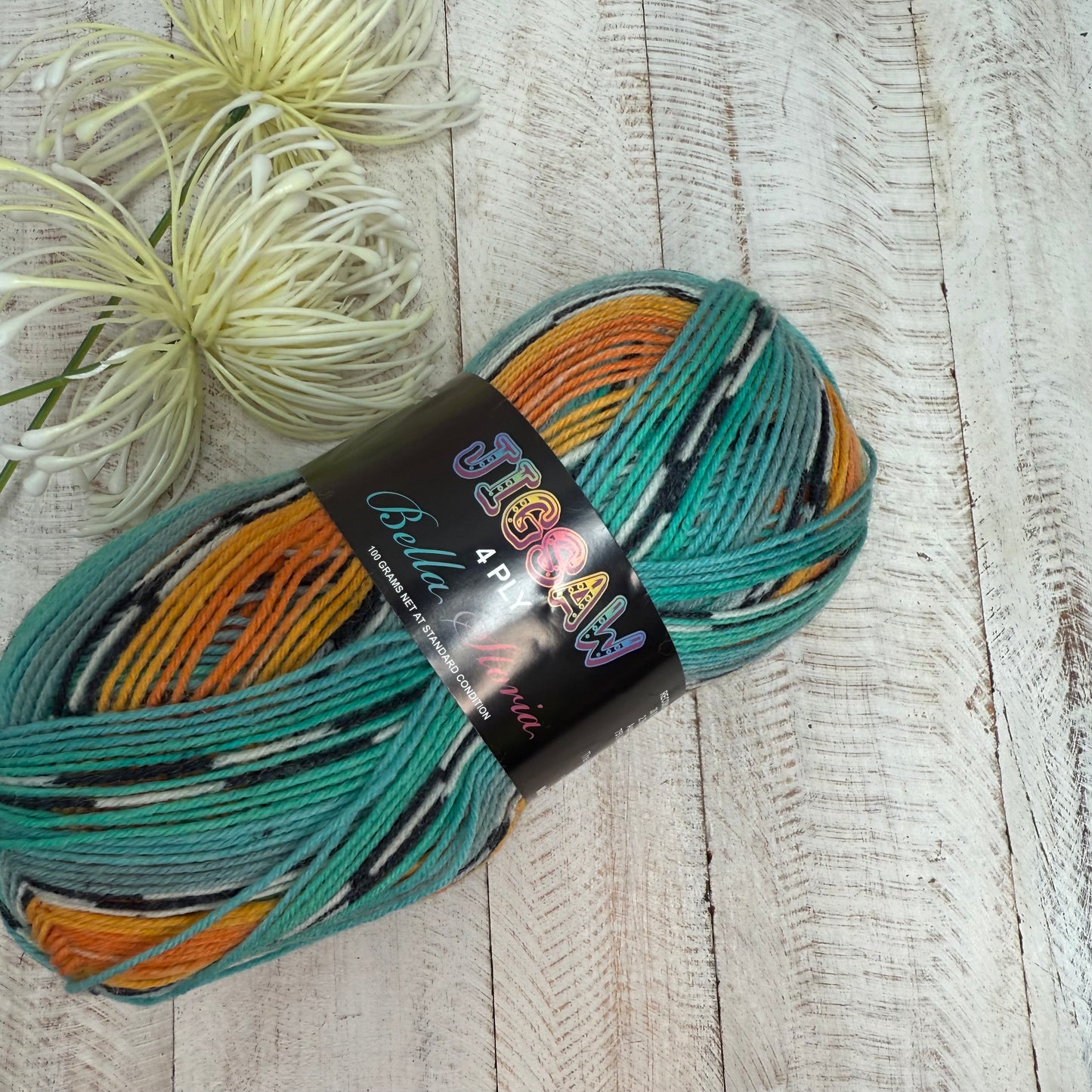 Heirloom Bella Storia Jigsaw Sock Yarn