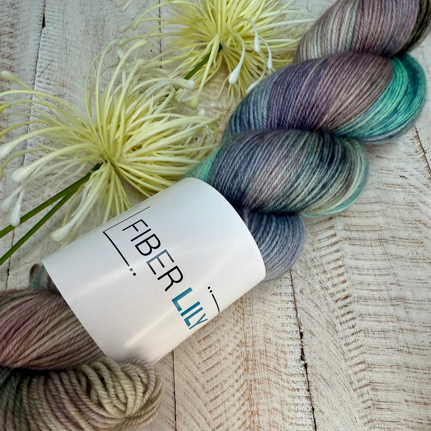 Fiber Lily Super Soft Sock Hand Dyed Yarn