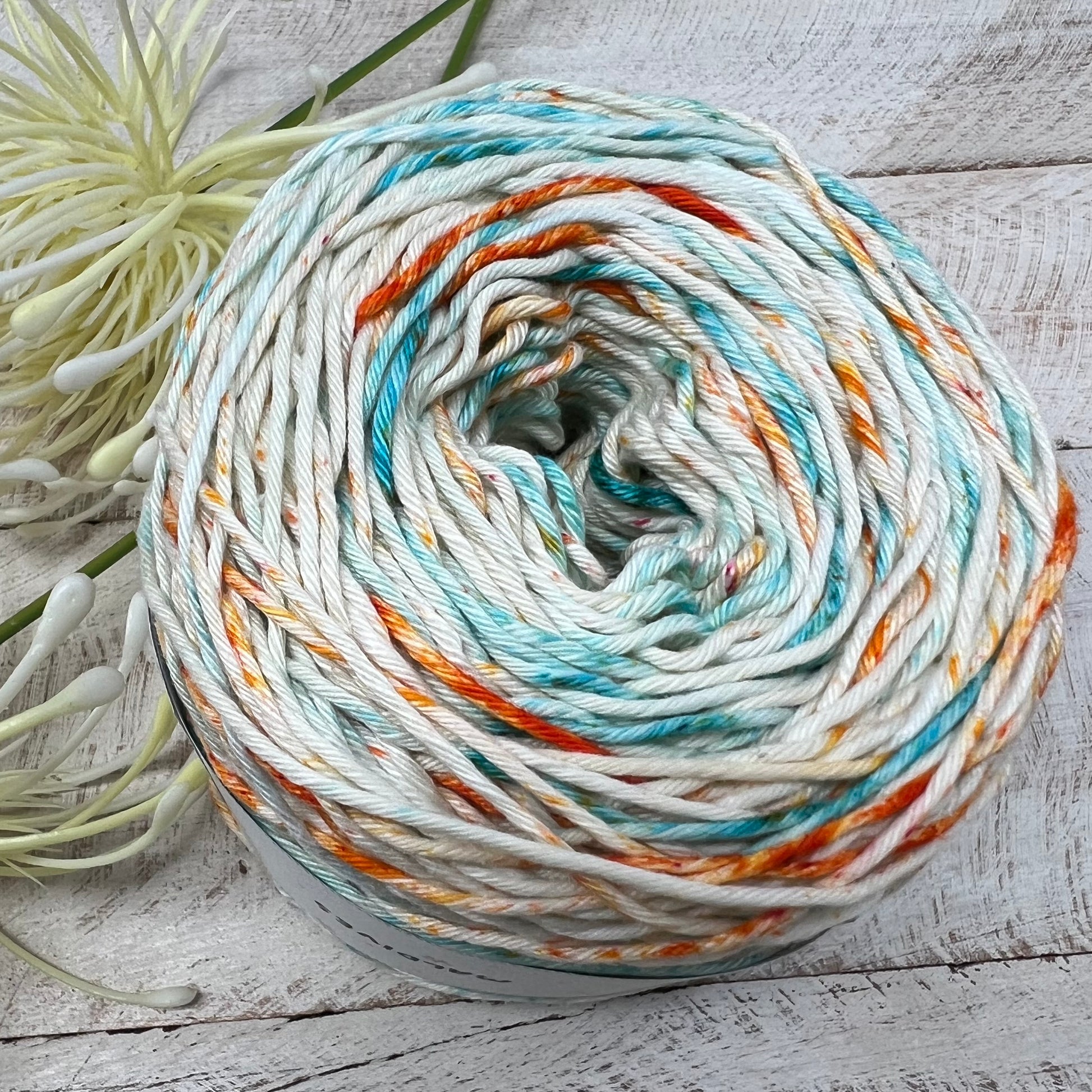 Speckled Mercerised Cotton
