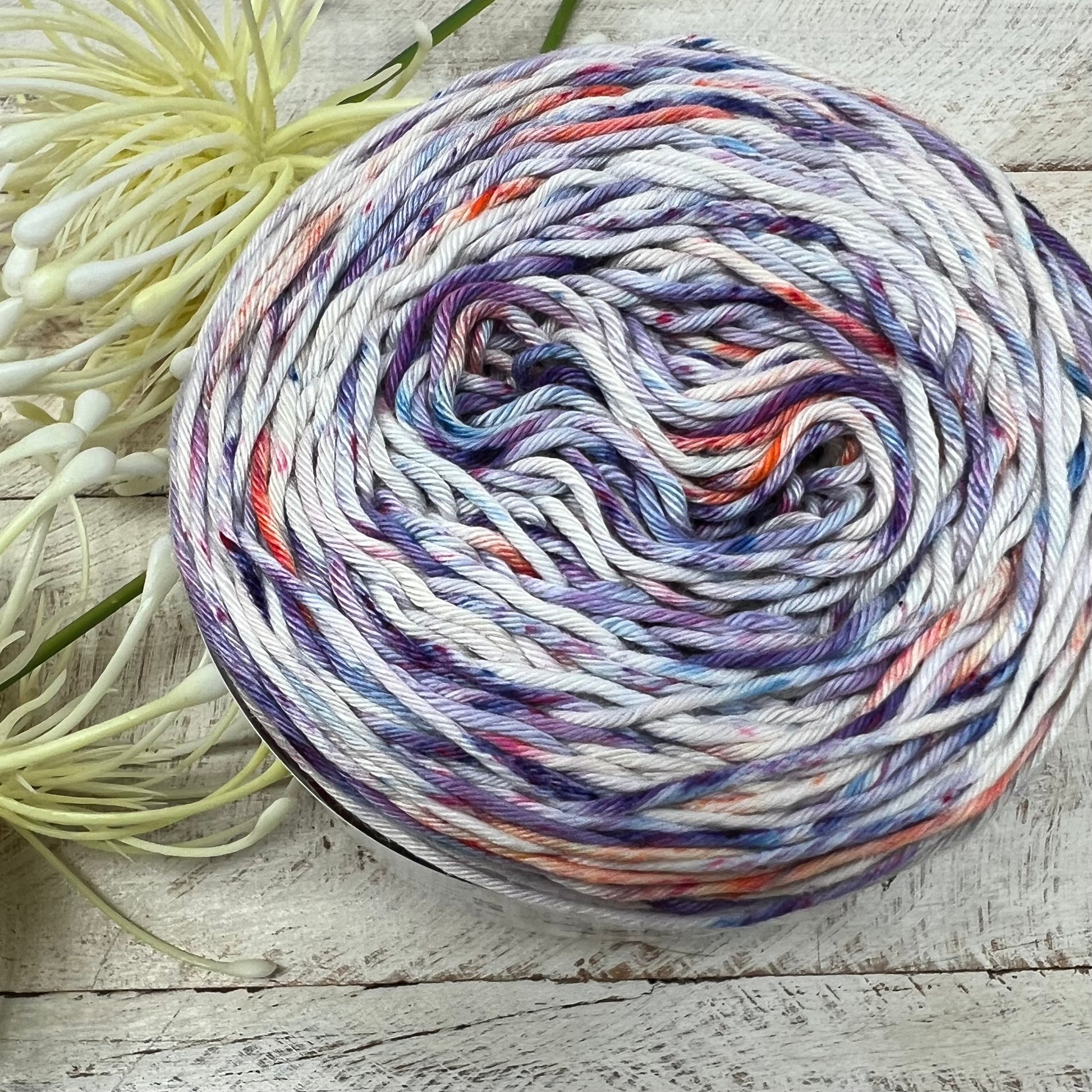 Speckled Mercerised Cotton