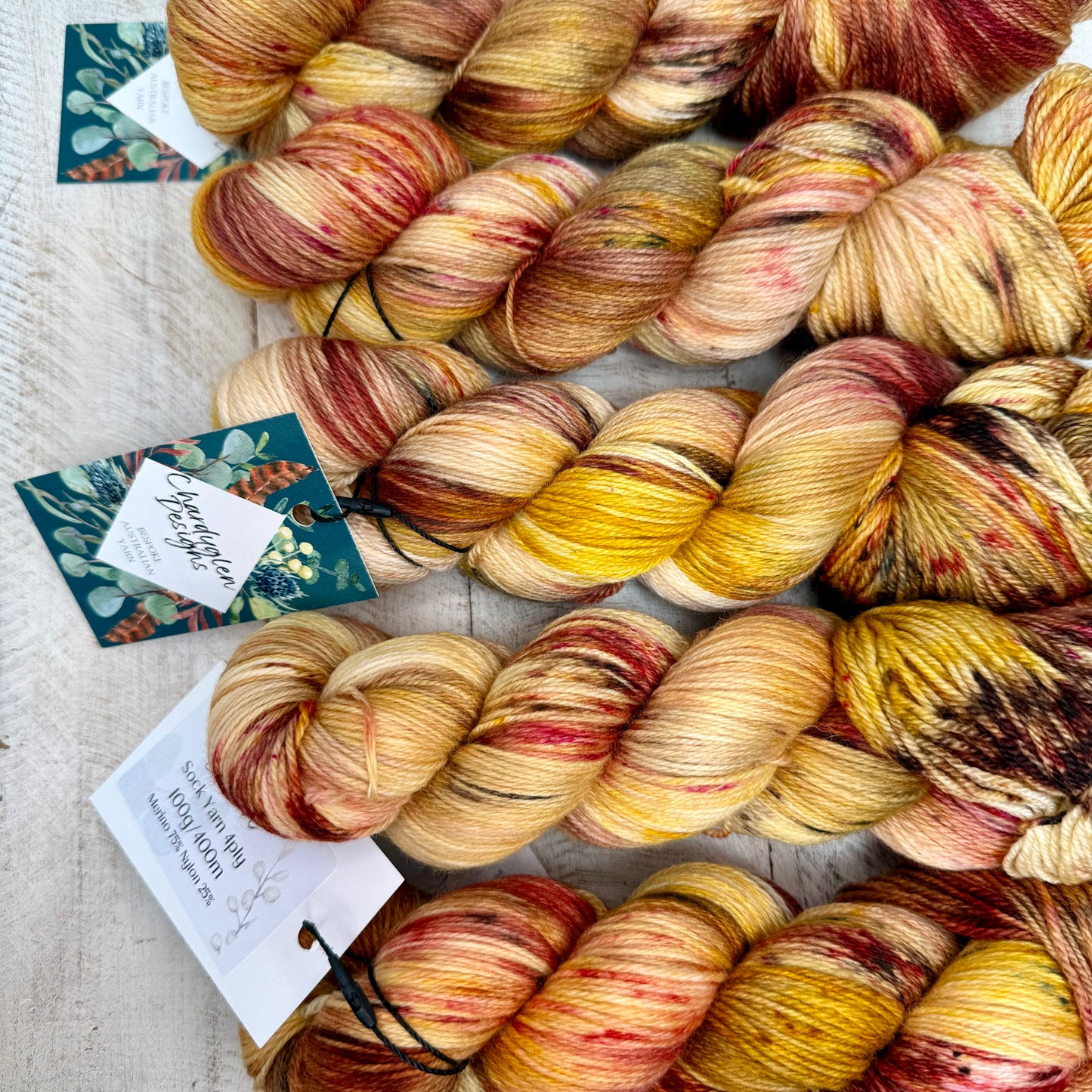 Chardyglen Designs Sock Yarn