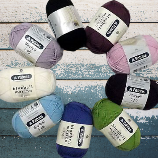 PATONS BLUEBELL MERINO 5 PLY