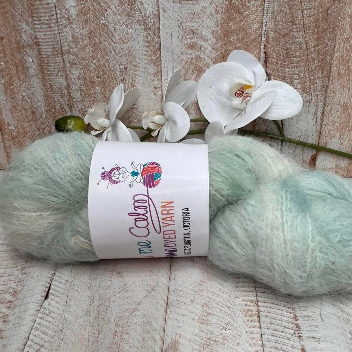 Hand Dyed Brushed Alpaca/Merino by YMC