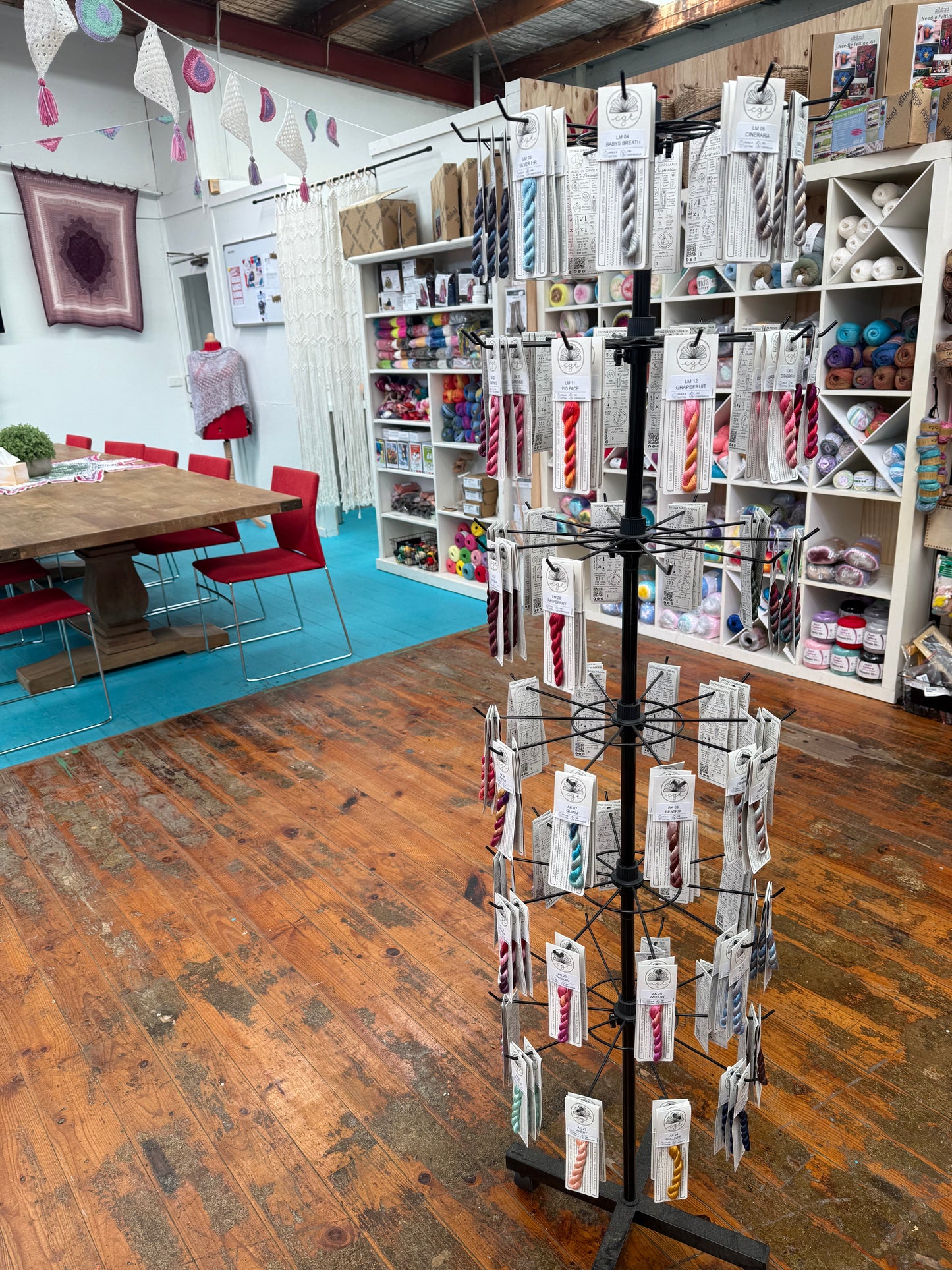 Hand Dyed Perle 8 Cotton Threads