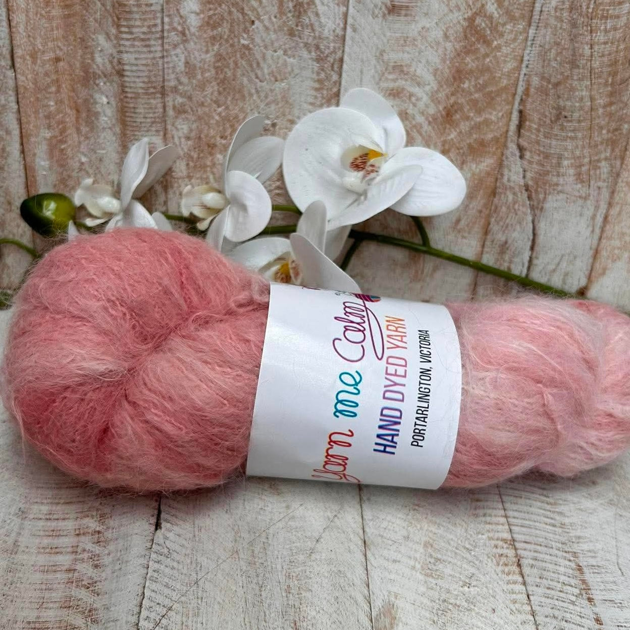 Hand Dyed Brushed Alpaca/Merino by YMC