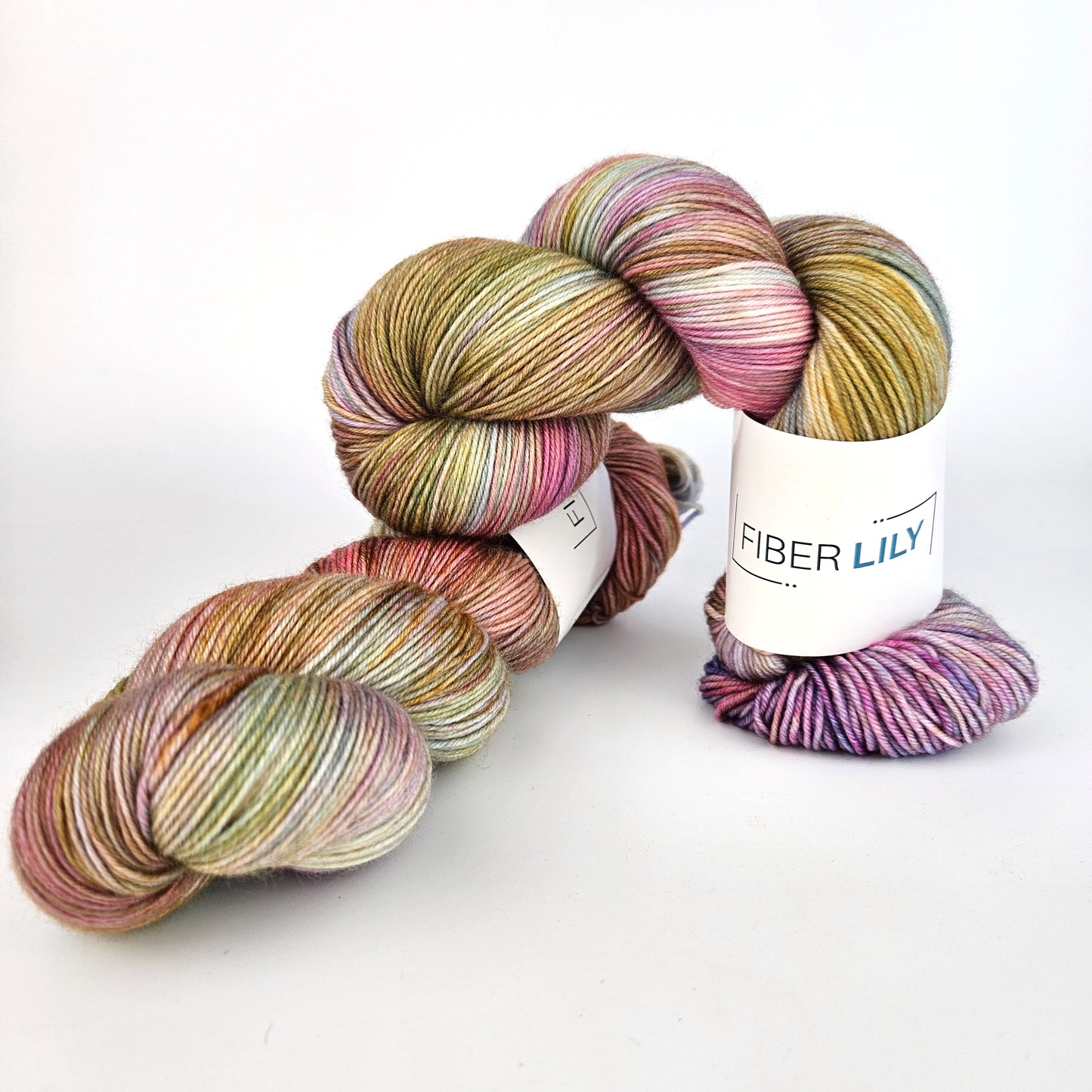 Fiber Lily Super Soft Sock Hand Dyed Yarn