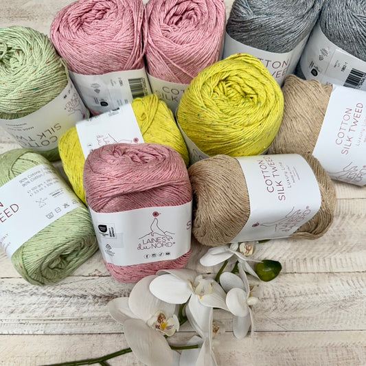 COTTON SILK TWEED