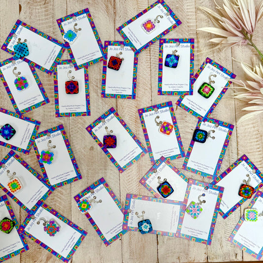 Granny Square Stitch Markers