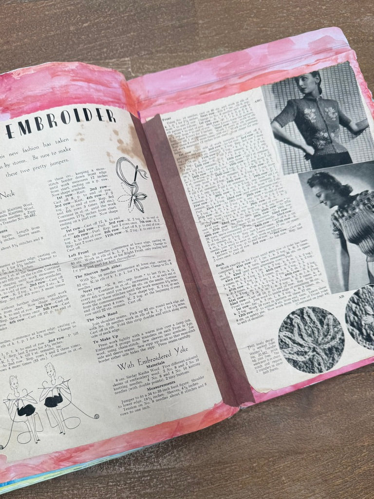 Create Your Own Knitting/Crochet Grimoire with Victoria