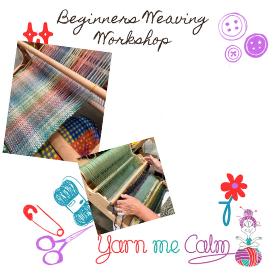 Beginners Weaving Workshop - Weave a Scarf from start to finish!