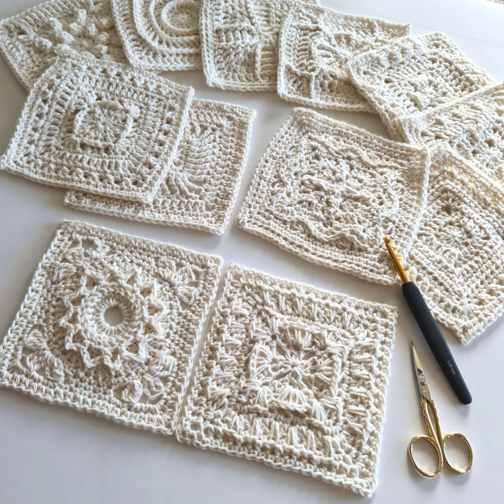 Granny Square Patchwork - Shelley Husband Crochet