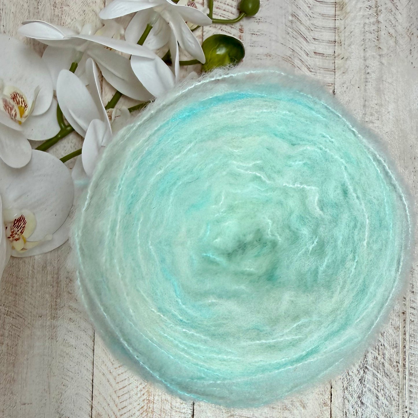 Hand Dyed Brushed Boucle by YMC